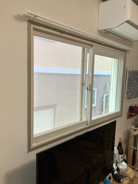 熊取町にて内窓設置工事の施工後写真